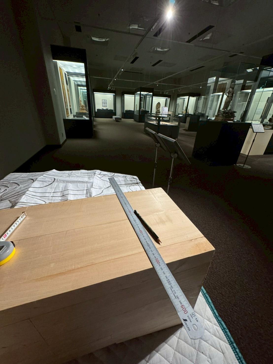 Kṣitigarbha Bodhisattva - Moving to Bukkyo University Museum 5